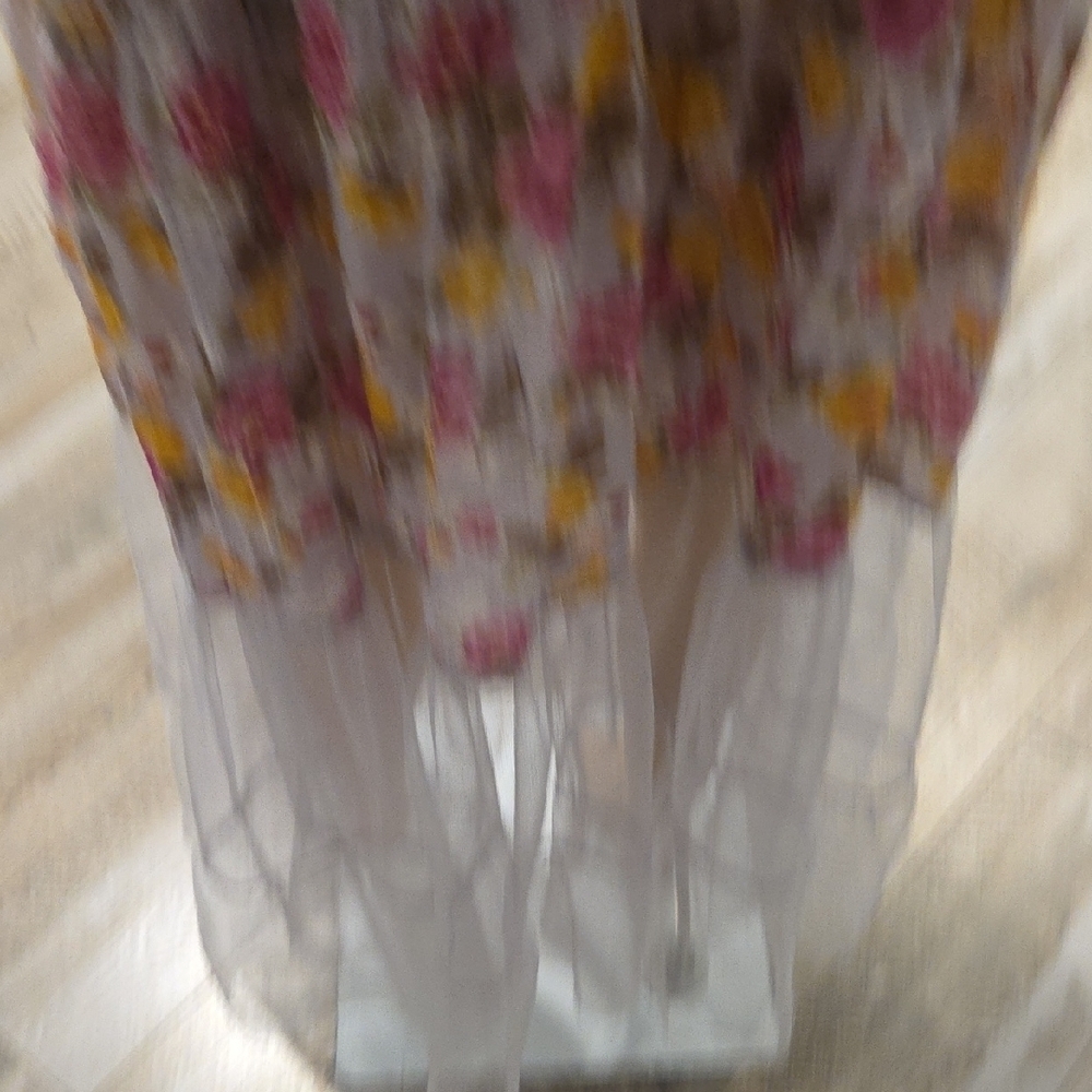 Aratta Multicolor Floral Long Sleeve Dress - Picture 10 of 14